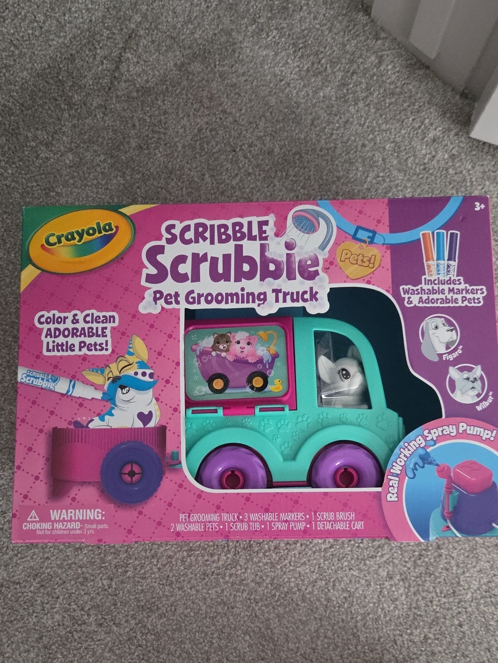 Crayola Scribble Scrubbie Pet Grooming Truck